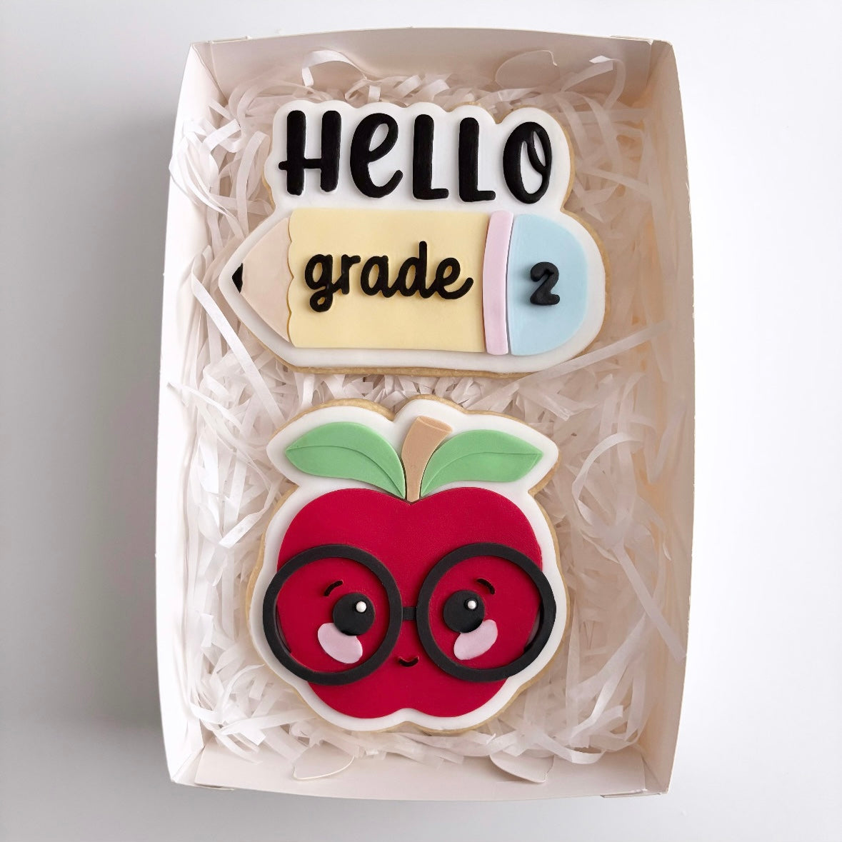 Hello New Grade Cookie Gift Box