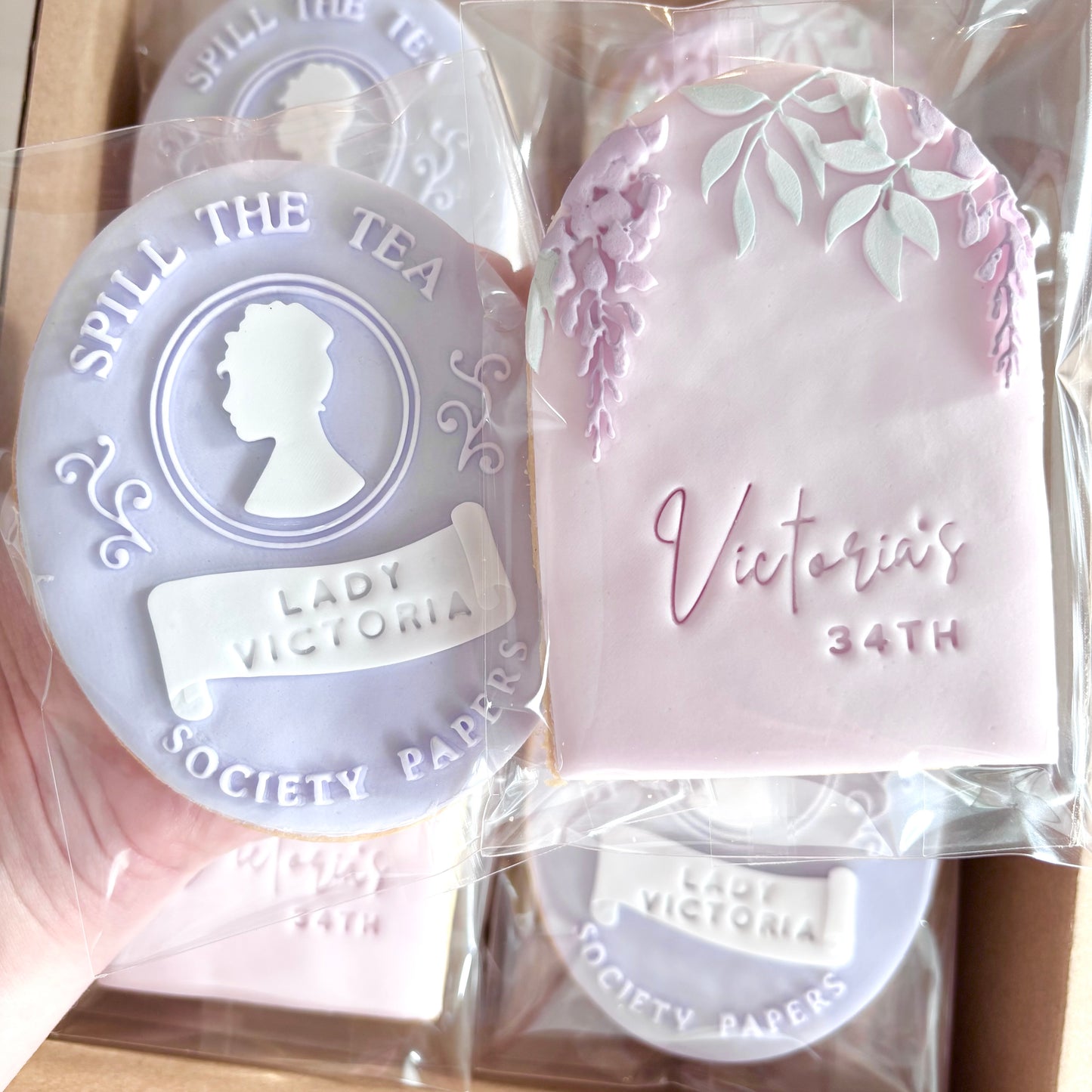 Bridgerton Inspired Bridal Cookie Set 20 Pack