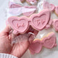 Bride to Be Heart Sunglasses Cookies 12 Pack