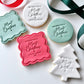 Personalised Merry Christmas Cookies