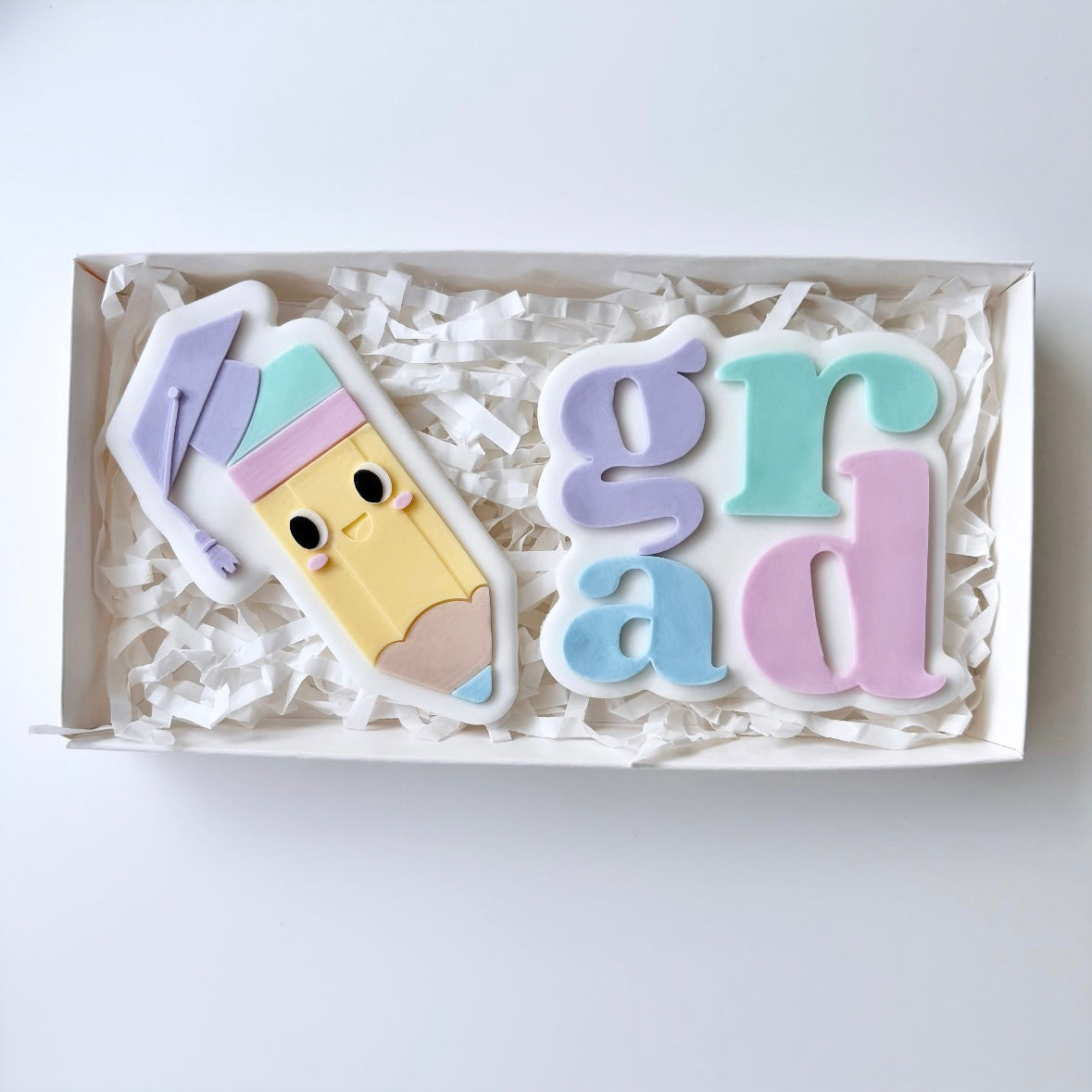 Grad Pencil Cookie Gift Box