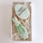 Flocked Bunny Gingham Easter Cookie Gift Pack