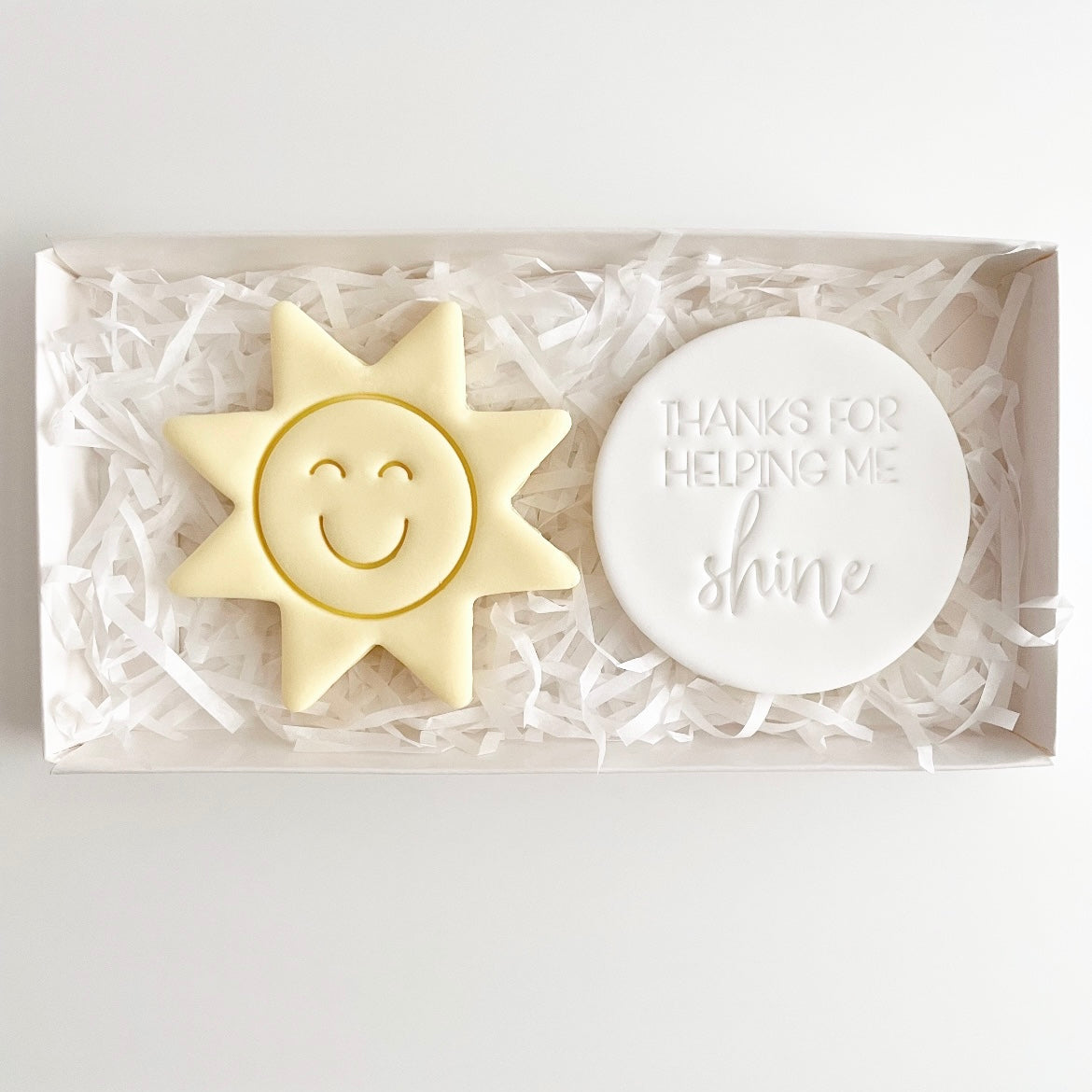 Thanks for helping me Shine Cookie Gift Box
