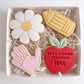Best Kinder Teacher Ever Apple Cookie Gift Box