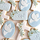 Native Baptism / Christening Cookie Set