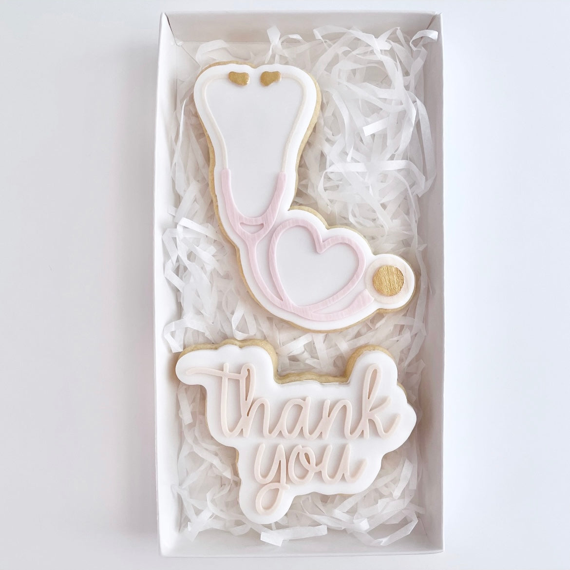 Thank you Stethoscope Cookie Gift Box