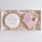 Best Teacher Hand Print Cookie Gift Box