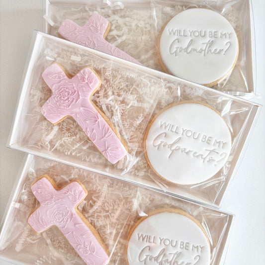 Floral Godparent Proposal Gift Box 2 Pack