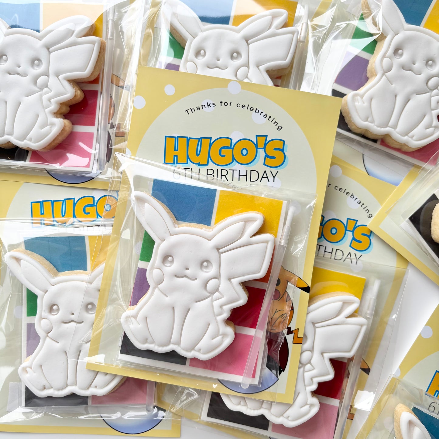 Pikachu Pokemon Paint Your Own Party Favours
