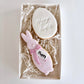 Flocked Bunny Easter Cookie Gift Pack