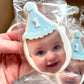 Party Hat Face Cookies