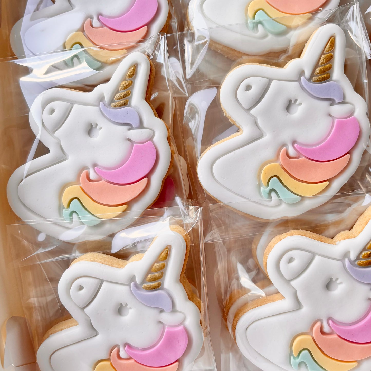 Classic Unicorn Cookies - 12 Pack