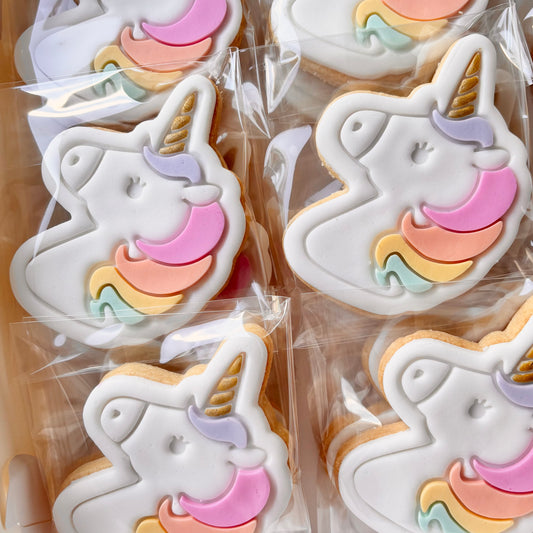 Classic Unicorn Cookies - 12 Pack