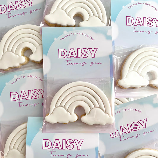 Rainbow Paint Your Own Party Favours