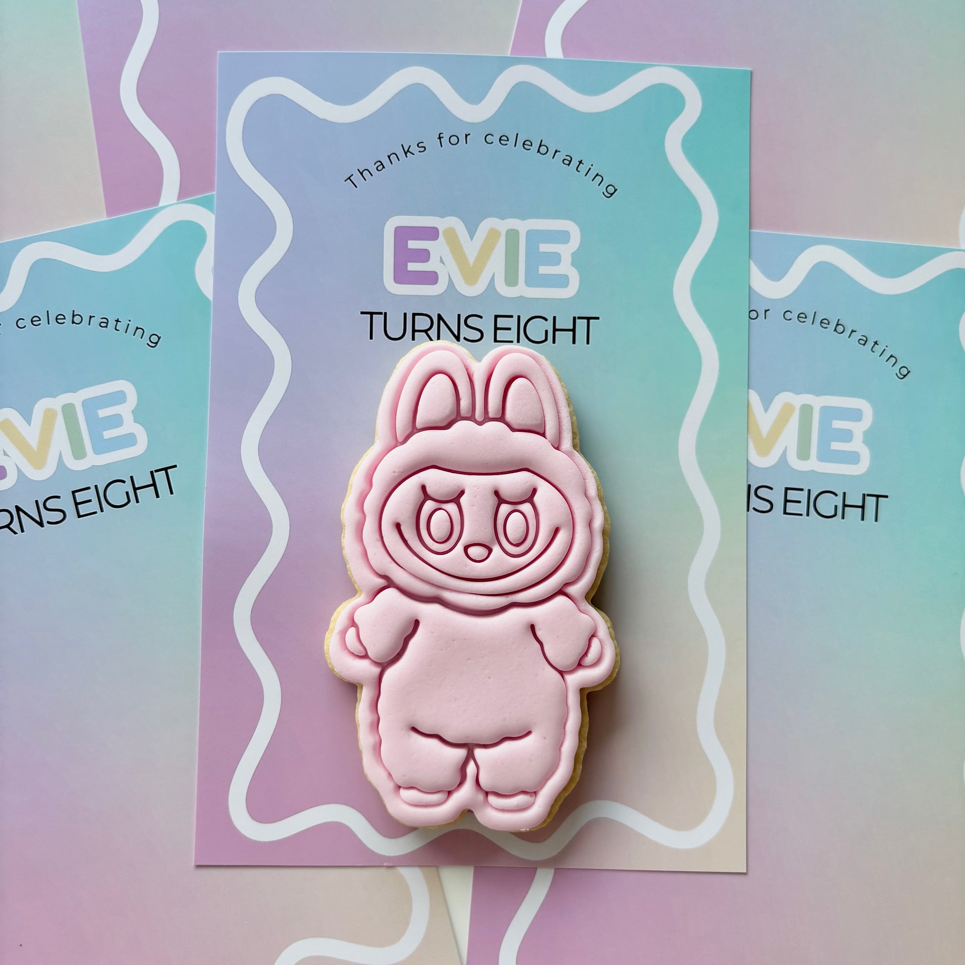 Laboo Boo Cookies Labubu Party Favours – Stevie Cookie Co