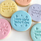 Happy World Teacher's Day Cookies