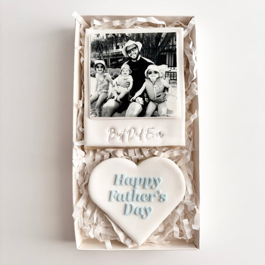 Father's Day Polaroid Cookies Twin Gift Pack