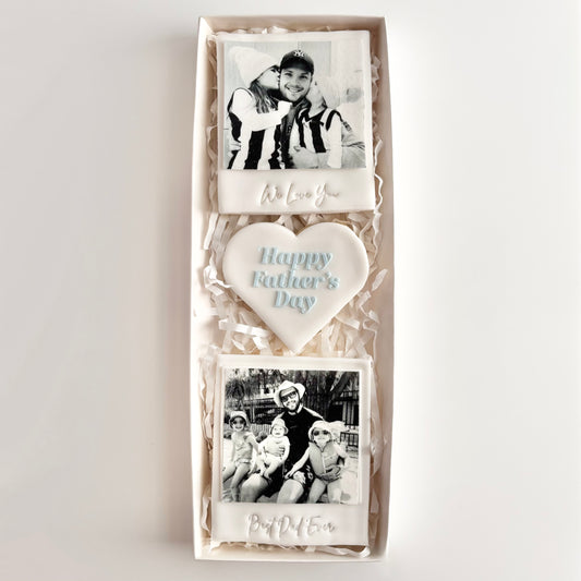 Father's Day Polaroid Cookies Triple Gift Pack