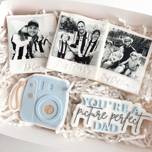 Picture Perfect Dad Father's Day Polaroid Cookies Gift Pack