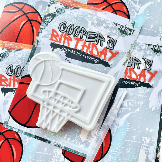 Basketball Paint Your Own Party Favours