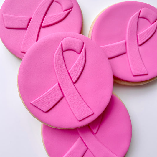 Breast Cancer Awareness Cookies 12 Pack