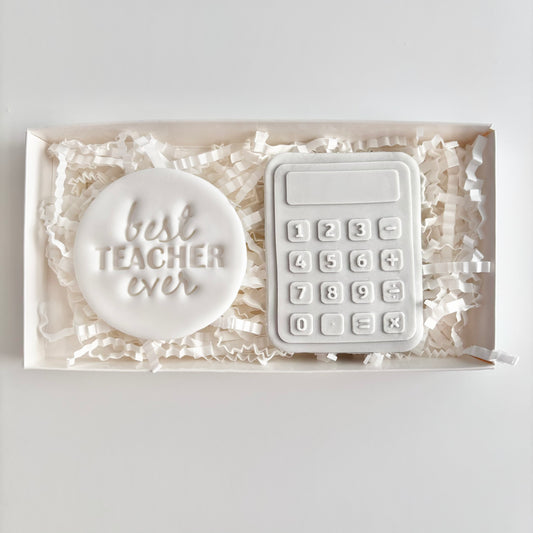Best Maths Teacher Cookie Gift Box