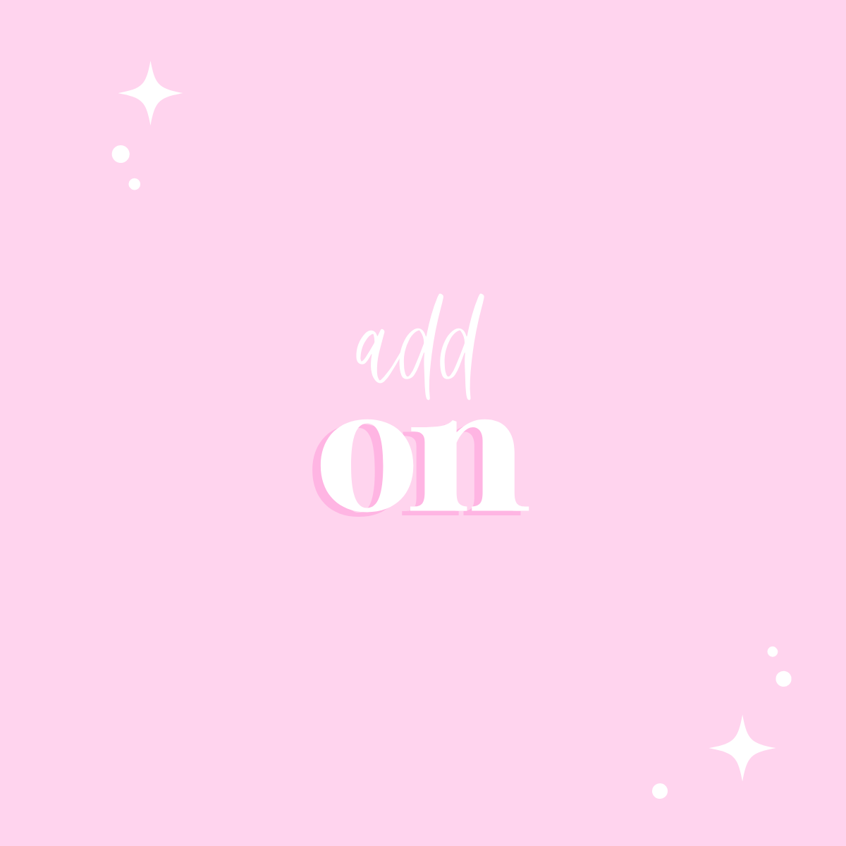 Optional Add Ons