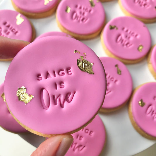 Design Your Own Cookies - Solid Colour